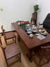 定舟實(shí)木茶桌新中式大板茶桌椅組合現代家用禪意茶室書(shū)房辦公室泡茶臺 1.6米大板 【簡(jiǎn)約平面款】單桌（不含禮包） 曬單實(shí)拍圖
