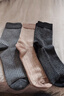 貓人兔毛加厚襪子男秋冬中筒襪時(shí)尚方格男士商務(wù)襪防寒保暖襪3雙 曬單實(shí)拍圖