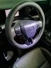 DEYAN汽車(chē)方向盤(pán)套四季通用夏季透氣防滑吸汗超薄款真皮車(chē)用把套內飾品 豐田鋒蘭達rav4榮放凱美瑞威蘭達 超薄【圓形】雙色線(xiàn)（不帶車(chē)標） 曬單實(shí)拍圖