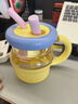 覽萌高硼硅玻璃杯女高顏值大容量咖啡杯實(shí)用伴手禮茶水分離吸管辦公杯 暴打檸檬喵（茶漏球+吸管）700ml 曬單實(shí)拍圖