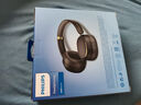 飛利浦（PHILIPS）【重磅旗艦雙金標認證】頭戴式主動(dòng)降噪真無(wú)線(xiàn)藍牙耳機電競游戲音樂(lè )隔音高清音質(zhì)耳麥TAH6519黑 曬單實(shí)拍圖