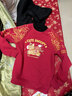 史努比女童過(guò)年服兒童套裝2026新款紅色加絨加厚馬年拜年服男童新年衣服 【拜年服套裝】紅 努比錢(qián)袋馬_5+黑 努比剪紙馬X_K5 140  【推薦58-70斤】 曬單實(shí)拍圖
