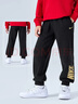 NIKE3BRAND 耐克男女童針織長(cháng)褲2025冬季新款加絨保暖兒童褲子 曬單實(shí)拍圖