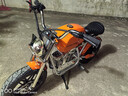 暴風(fēng)騎士青少年電動(dòng)摩托車(chē)兩輪單驅小電摩6-16歲可坐大人生日禮物S9尊享橙 曬單實(shí)拍圖