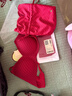 ubras虞書(shū)欣同款26迎新幸運紅盒無(wú)尺碼本命禮盒文胸女內衣褲馬上紅送禮 紅色千馬紋 馬上紅-虞書(shū)欣同款 均碼 背勾款-標準版A-C杯100-130斤 曬單實(shí)拍圖