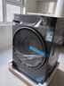 海爾（Haier）旗艦【云溪4.0】10公斤晶彩屏超薄直驅滾筒洗衣機全自動(dòng)六位減震大容量BE37E精華洗2.0 洗脫+直驅超薄+1.15洗凈比+智投+藍盾除菌 滾筒 曬單實(shí)拍圖