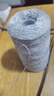 鄂爾多斯高端特級羊絨線(xiàn)100%山羊絨26/2細羊絨毛線(xiàn)手編圍巾機織 06中灰（買(mǎi)一兩送一兩） 100%山羊絨 曬單實(shí)拍圖