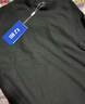 回力（Warrior）打底衫男秋冬季內搭運動(dòng)上衣男士加絨加厚半高領(lǐng)長(cháng)袖t恤 黑色 XL 曬單實(shí)拍圖