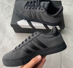 adidas DAILY 4.0復古百搭休閑帆布鞋男女阿迪達斯官方輕運動(dòng)   黑色/碳黑   43 曬單實(shí)拍圖
