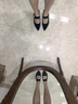 ZHR則則瑪麗珍鞋女2026春新款法式尖頭優(yōu)雅氣質(zhì)百搭絨面單鞋 BL713黑色35 曬單實(shí)拍圖