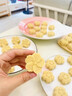 OEMG高端手壓式糕點(diǎn)模具家用棗泥山藥糕月餅模型點(diǎn)心烘焙副食品工具 迷你五瓣花4花型 30g 【贈按壓桶】 曬單實(shí)拍圖