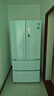 美的（Midea）508L法式四開(kāi)門(mén)冰箱雙系統循環(huán)一級能效除菌凈味風(fēng)冷大容量以舊換新白色BCD-508WTPZM(E) 國家補貼 曬單實(shí)拍圖