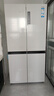 海爾（Haier）【新款小紅花2.0】516升電冰箱十字四開(kāi)門(mén)594mm超薄零嵌入式60cm以?xún)菶PP抗菌凈味保鮮家用補貼15% BCD-516WGHTDB9GPU1白色丨咨詢(xún)有禮 曬單實(shí)拍圖