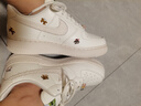 耐克 女空軍一號 AF1 運動(dòng)板鞋馬年限定脫韁系列 IQ1143-100白37.5 曬單實(shí)拍圖
