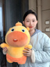 多愛(ài)（Duoai）  正版水豚嚕嚕公仔毛絨卡皮巴拉玩偶超大號送女友生日禮物 呆呆 45cm 送女孩女友道歉禮物送女生男生 曬單實(shí)拍圖