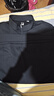 FILA 斐樂(lè )官方男子針織長(cháng)袖上衣2026春新款健身運動(dòng)加絨半拉鏈長(cháng)T 深黑-BK XL 180/100A/XL 曬單實(shí)拍圖