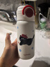 哈爾斯（HAERS）保溫杯316不銹鋼水杯高顏值吸管杯學(xué)生便攜杯子 點(diǎn)點(diǎn)貓470ml 曬單實(shí)拍圖