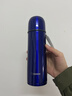 象?。╖O JIRUSHI）保溫杯進(jìn)口不銹鋼真空保冷水杯茶杯戶(hù)外便攜防漏SV-GR50藍色500ml 曬單實(shí)拍圖