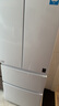 海爾（Haier）冰箱342升雙開(kāi)門(mén)法式多門(mén)冰雪白新一級雙變頻三檔變溫黑金凈化節能省電統帥leader小冰箱國家補貼 342升冰雪白+新一級能效+三檔變溫+黑金凈化 曬單實(shí)拍圖