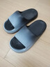 紅豆踩屎感拖鞋女款2026新款室內家居浴室防滑防臭eva厚底涼拖鞋男士 黑灰【個(gè)性漸變】 42-43 標準碼 曬單實(shí)拍圖