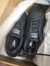 特步運動(dòng)鞋男鞋跑鞋冬季皮面防水輕便減震健身休閑慢跑步鞋子男黑色 曬單實(shí)拍圖
