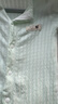 婧麒嬰兒衣服夏季薄款新生寶寶提花連體衣純棉空調服爬服夏裝單件 小鯨魚(yú)綠 66cm 曬單實(shí)拍圖