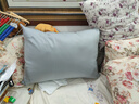 抱枕PU皮革沙發(fā)靠墊靠枕靠背長(cháng)方形靠墊背大號客廳抱枕套皮質(zhì)軟皮 銀灰色(經(jīng)典款)【枕套+高彈棉枕芯】 60cm*80cm 含枕芯 曬單實(shí)拍圖