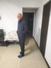 羅蒙（ROMON）鵝絨羽絨服男中長(cháng)款可拆連帽冬季保暖外套中老年高端休閑羽絨服 曬單實(shí)拍圖