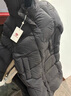 坦博爾泡芙羽絨服女長(cháng)款連帽秋冬保暖外套厚25年新款5530838D黑色160 曬單實(shí)拍圖