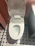 恒潔（HEGII）輕云座輕智能馬桶泡沫盾翻蓋翻圈腳感沖帶水箱包安裝DCQ611B-305 曬單實(shí)拍圖
