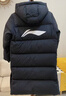 李寧童裝兒童羽絨服男女大童輕量親膚85%鴨絨保暖長(cháng)羽絨服 YYMV141 【141】黑色-2 170 （充絨量約 240克） 曬單實(shí)拍圖