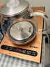 友家鋪子（Biooner）全自動(dòng)上水電熱水壺燒水壺家用辦公茶臺一體機茶桌茶幾嵌入式茶具套裝 RY-A1金色保溫1L 曬單實(shí)拍圖
