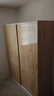 福霜【包安裝】全實(shí)木衣柜家用臥室推拉門(mén)收納柜子移門(mén)原木風(fēng)大衣櫥 160寬50深180高 (原木無(wú)漆)純實(shí)木無(wú)貼皮 曬單實(shí)拍圖