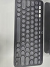 羅技（Logitech）時(shí)尚系列 PEBBLE 2 COMBO鍵鼠套裝 無(wú)線(xiàn)鍵鼠套裝 雙模連接 自定義按鍵 三臺設備配對 夜幕黑 曬單實(shí)拍圖
