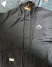 羅蒙（ROMON）秋冬加棉加厚外套男士青年棉衣服休閑連帽工裝款防風(fēng)夾克沖鋒衣男 M1091黑色 2XL 曬單實(shí)拍圖