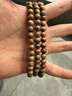妍韻珠寶6mm精品沉香手串正宗文玩佛珠男女士手鏈108顆念珠項鏈重7.5克 曬單實(shí)拍圖