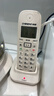 中諾數字無(wú)繩電話(huà)機 無(wú)線(xiàn)座機 子母機一拖一套裝 一鍵撥號 免提通話(huà) 固定電話(huà) 辦公家用固話(huà) W128白色 曬單實(shí)拍圖