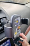 倍思 車(chē)載手機支架 汽車(chē)導航支架出風(fēng)口固定器 汽車(chē)用品車(chē)內飾品小件 曬單實(shí)拍圖