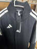 阿迪達斯（adidas）外套男2026春季新款針織立領(lǐng)夾克外套防風(fēng)棉質(zhì)運動(dòng)服 黑白 2XL 曬單實(shí)拍圖