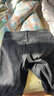 Lee25秋冬新品411舒適高腰小直腳黑灰色女牛仔褲 黑灰色  28  曬單實(shí)拍圖