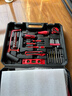 沃克萊夫家用手電鉆沖擊鉆多功能兩用輕錘組合維修套裝電動(dòng)螺絲刀 沖擊鉆萬(wàn)家福工具箱套裝【插電款】 曬單實(shí)拍圖