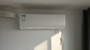 美的空調1.5匹制冷王同款新一級能效變頻一鍵酷省電冷暖臥室空調掛機以舊換新KFR-35GW/N8XA1P 曬單實(shí)拍圖