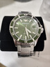 EMPORIO ARMANI手表男綠色水鬼日歷鋼帶石英運動(dòng)男士腕表送男友生日禮物 AR11338 曬單實(shí)拍圖