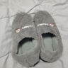 俞兆林棉拖鞋男女居家用室內簡(jiǎn)約保暖毛絨包跟防滑棉鞋 YI004 曬單實(shí)拍圖