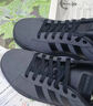 adidas DAILY 4.0復古百搭休閑帆布鞋男女阿迪達斯官方輕運動(dòng) 黑色/碳黑   39 曬單實(shí)拍圖