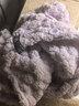 蕉下云朵絨干發(fā)帽5A抗菌長(cháng)發(fā)強吸水加厚速干包頭巾洗頭擦頭發(fā)家用 淡藤紫 曬單實(shí)拍圖