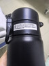 COOKSS保溫杯男士316不銹鋼學(xué)生上學(xué)專(zhuān)用便攜泡茶直飲吸管便攜水杯子黑 曬單實(shí)拍圖