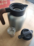 富光保溫水壺家用保溫壺保溫瓶大容量帶茶隔熱水壺316L不銹鋼暖壺 1.6L冷月灰【鋼本色】 曬單實(shí)拍圖