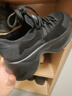 DAPHNE達芙妮松糕厚底小個(gè)子老爹鞋女套腳時(shí)尚百搭運動(dòng)旅游休閑鞋女黑色單里38 曬單實(shí)拍圖