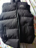 回力棉馬甲男秋冬季保暖加厚外穿男士立領(lǐng)坎肩休閑棉服男裝黑色M 曬單實(shí)拍圖